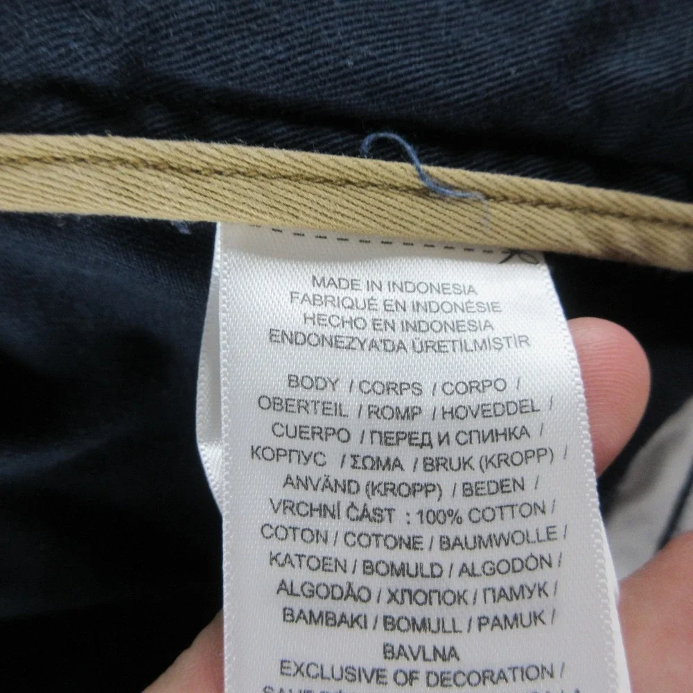 Polo Ralph Lauren Cargo Shorts Mens 54 Blue Cotton Canvas Pockets 11 Inseam